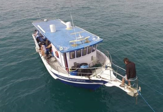 Pesca na ilha do Arvoredo